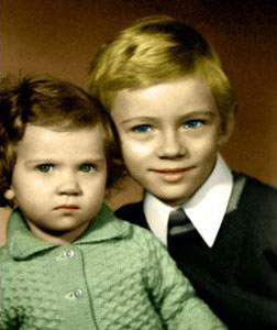 fully colorized photo after colorization process